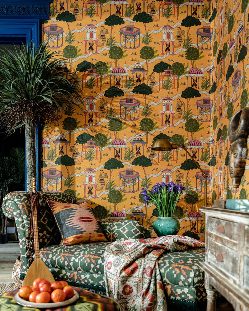 Mind The Gap - MAGHREB Mauve Wallpaper - WP20762