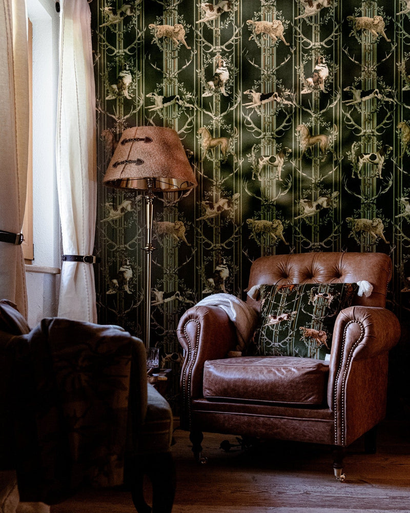 Mind The Gap - MOUNTAIN DOGS Cypress Green Wallpaper - WP20675