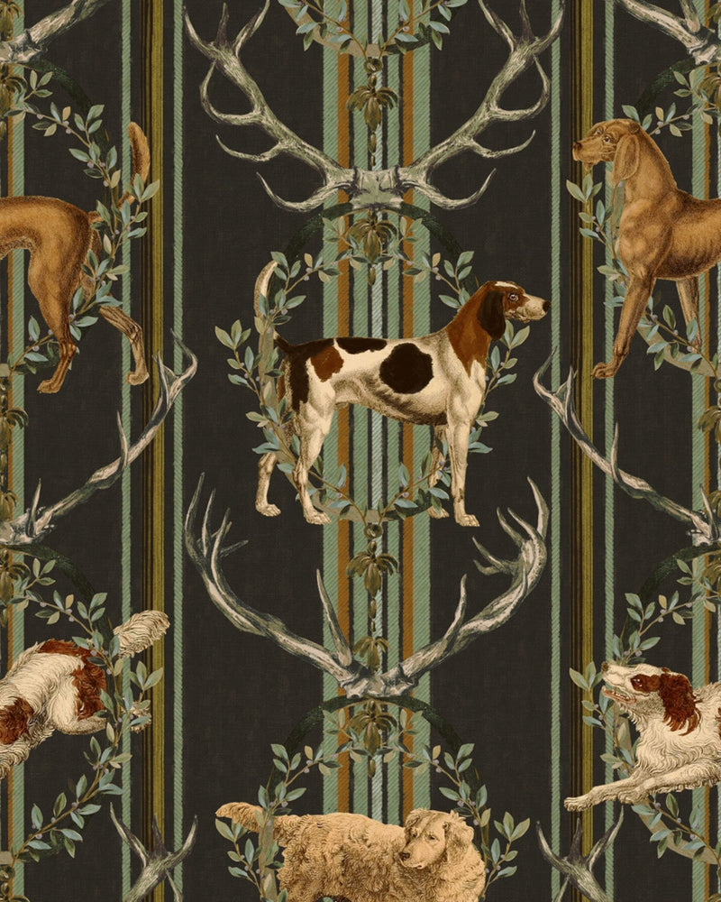 Mind The Gap - MOUNTAIN DOGS Peat Black Wallpaper - WP20673