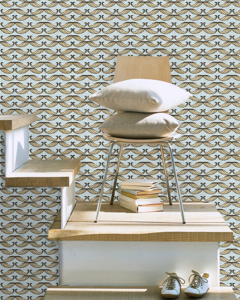 Mind The Gap - MOUSTACHE Premium Wallpaper - WP20088