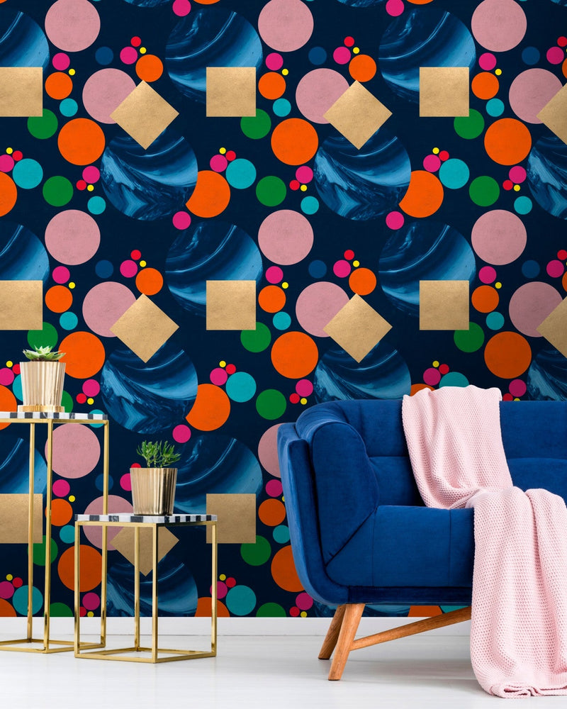 Mind The Gap - PSEUDOMORPH in Blue Wallpaper - WP20329