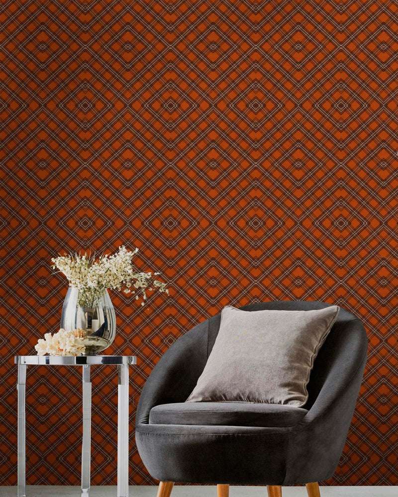 Mind The Gap - UNUSUAL TARTAN Wallpaper - WP20386