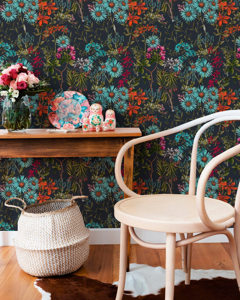 Mind The Gap - SUMMERISH Charcoal Wallpaper - WP20309