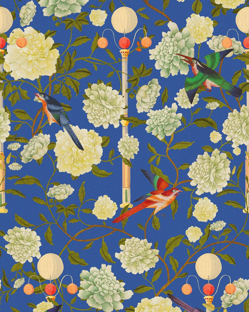 Mind The Gap - THE GARDEN OF IMMORTALITY Lapis Blue Wallpaper - WP20589