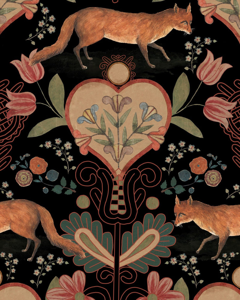 Mind The Gap - THE VIXEN Anthracite Wallpaper - WP20553