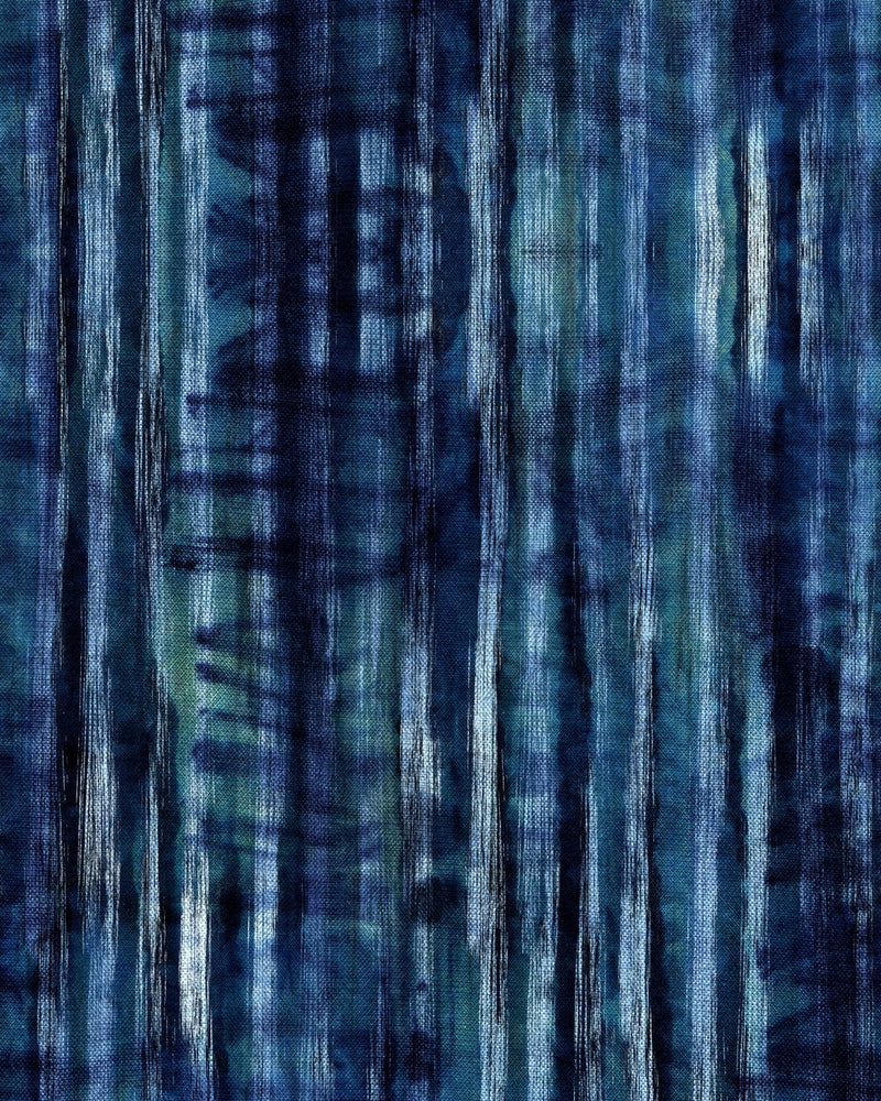 Mind The Gap - TIE DYE Indigo Wallpaper - WP20393