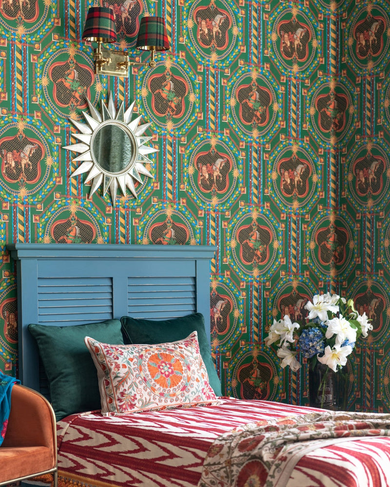 Mind The Gap - VENETIAN ORNAMENT Anthracite Wallpaper - WP20767