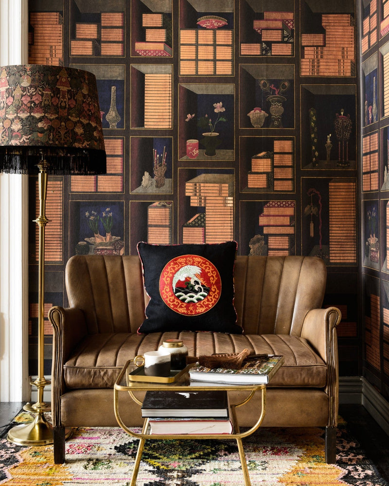 Mind The Gap - KOREAN LIBRARY Chromo Wallpaper - WP20469