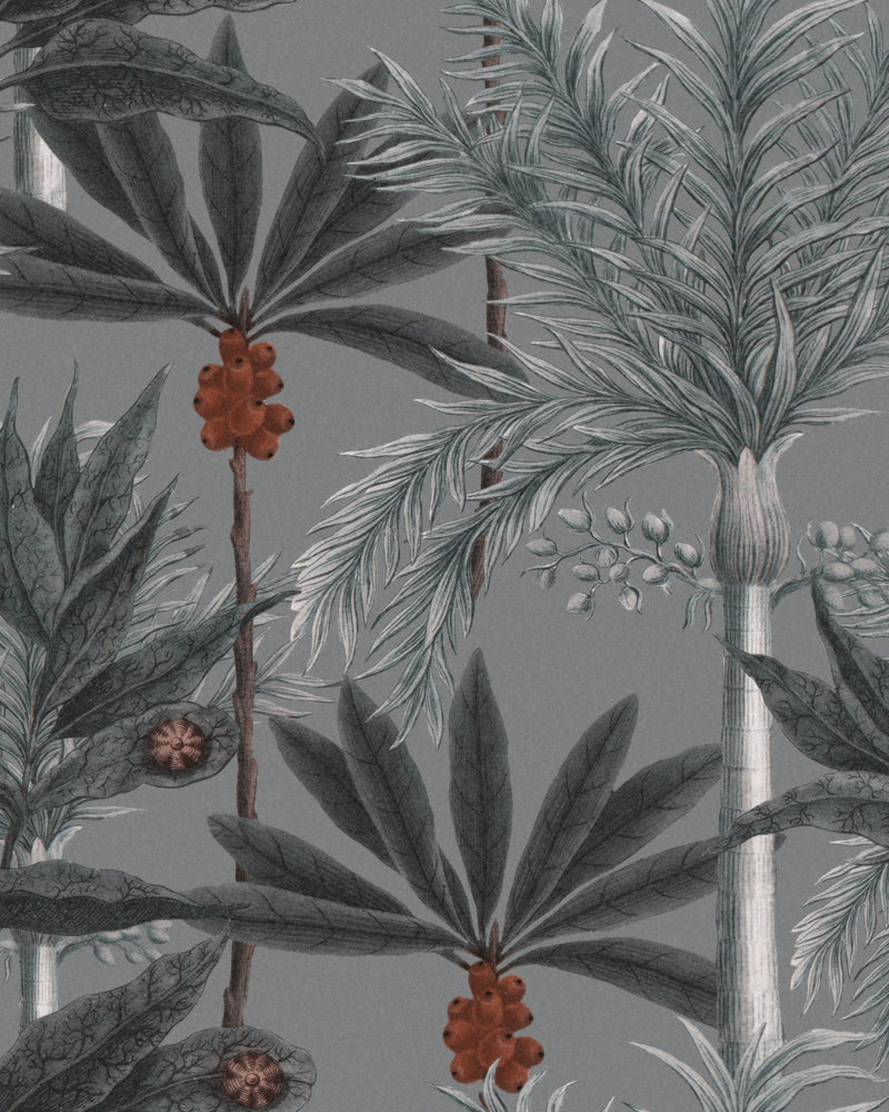 Mind The Gap - MADAGASCAR Grey Wallpaper - WP20519