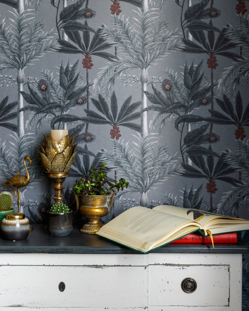 Mind The Gap - MADAGASCAR Grey Wallpaper - WP20519