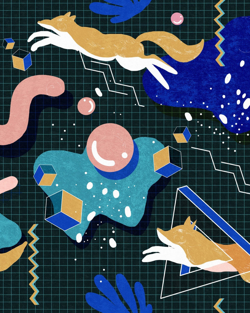 Mind The Gap - MODERN FOXY Wallpaper - WP20537