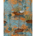 Mind the Gap - MOORED BOATS Aquarius Wallpaper - WP20724