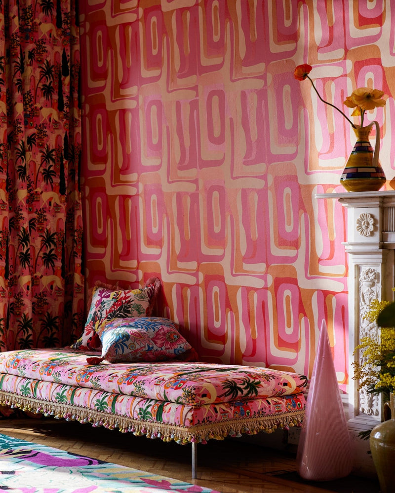 Mind The Gap - NOSTALGIA Marrone Wallpaper - WP30199