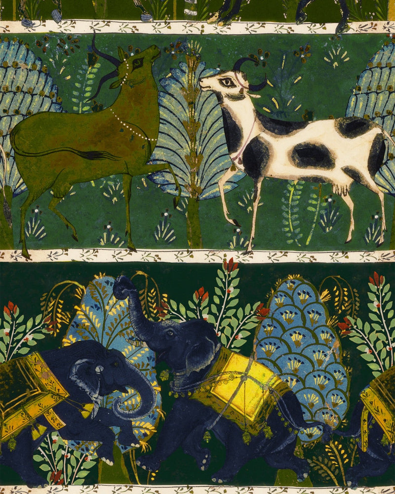 Mind The Gap - CARNAVAL Green Wallpaper - WP20611