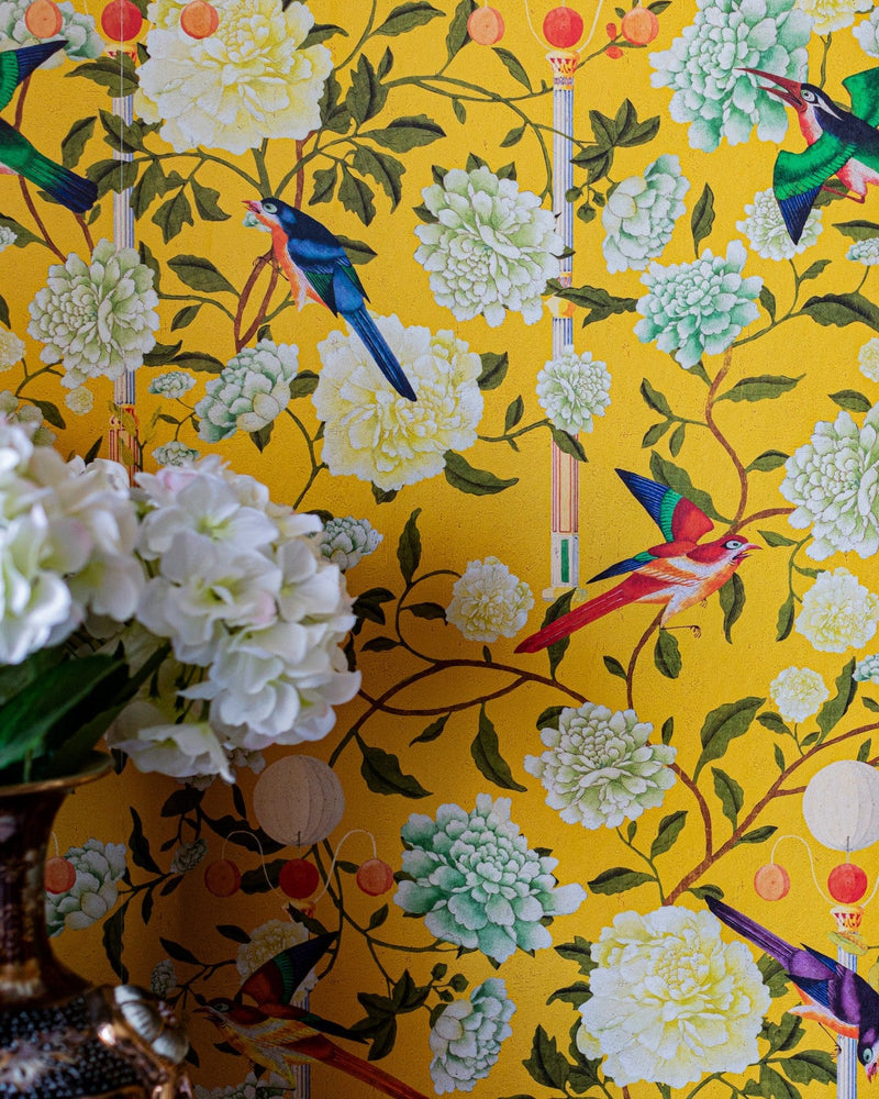 Mind The Gap - THE GARDEN OF IMMORTALITY Lapis Blue Wallpaper - WP20589