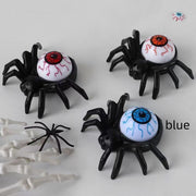 Halloween Pumpkin Spider Candle Light Props – Scary Party Decor glodeco