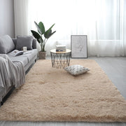 Nordic Fluffy Rectangle Rug – Soft Anti-Slip Carpet 13 Colors. glodeco