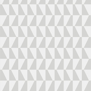 Schumacher - Trapez - Grey - 1778 - Wallpaper