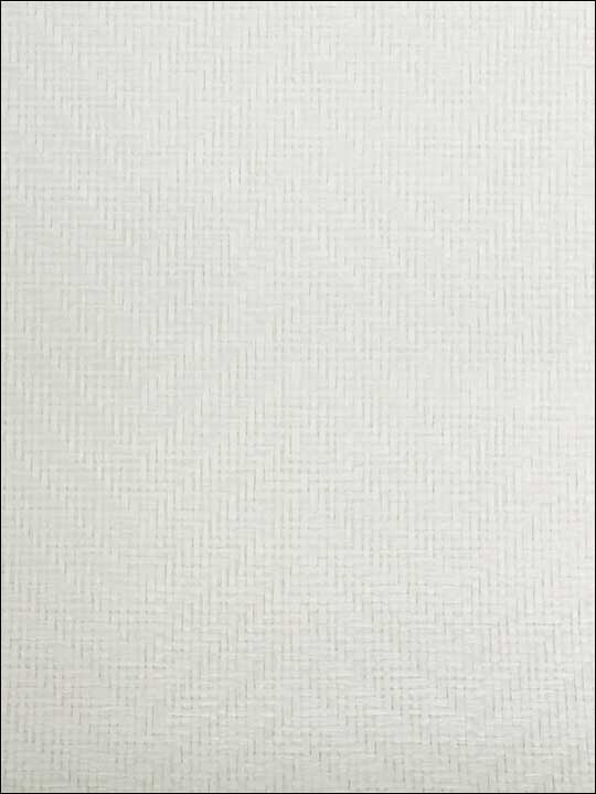 Scalamandre SC0001G1192 Basket Weave White Wallpaper