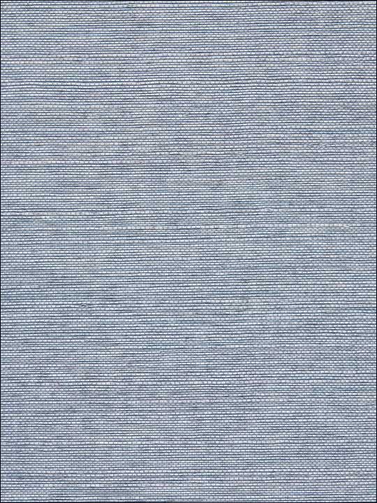 Scalamandre SC0032G1193 Sisal Blue Heather Wallpaper