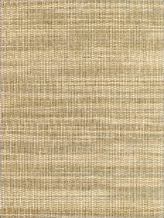Scalamandre SC0001WP88338 Metal Sisal White Gold Wallpaper