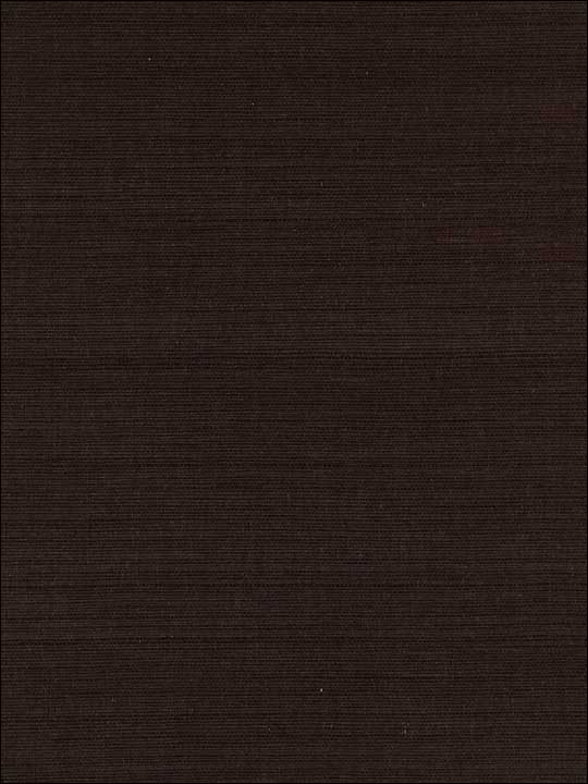 Scalamandre SC0010WP88341 Fine Sisal Espresso Wallpaper