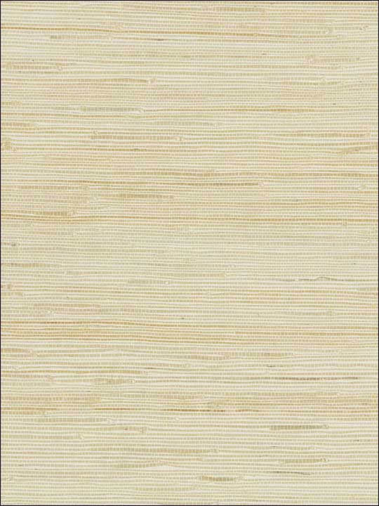 Scalamandre SC0001WP88343 Textured Sisal White Sand Wallpaper