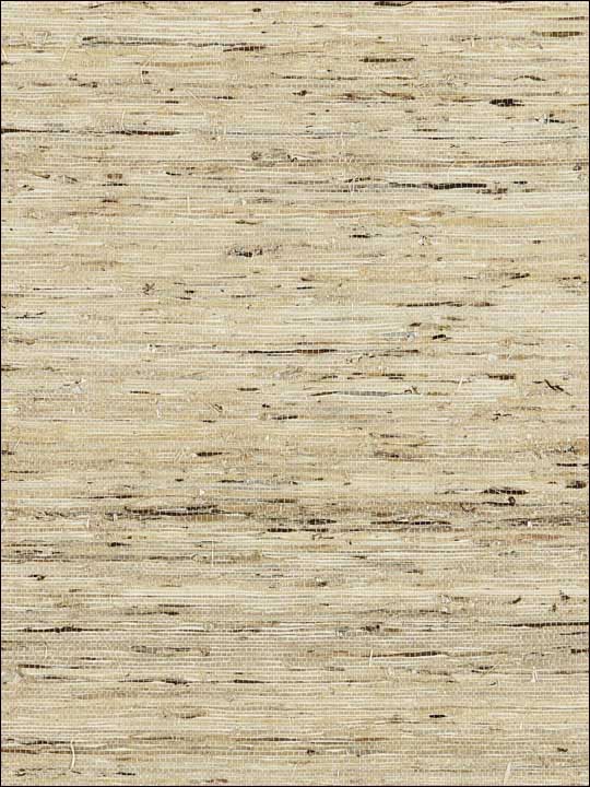 Scalamandre SC0001WP88344 Arrowroot Weave Straw Wallpaper