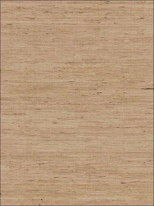 Scalamandre SC0002WP88344 Arrowroot Weave Camel Wallpaper