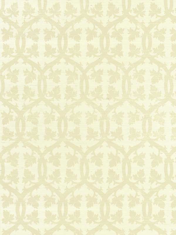 Scalamandre SC0001WP88379 Falk Manor House Sisal Ecru Wallpaper