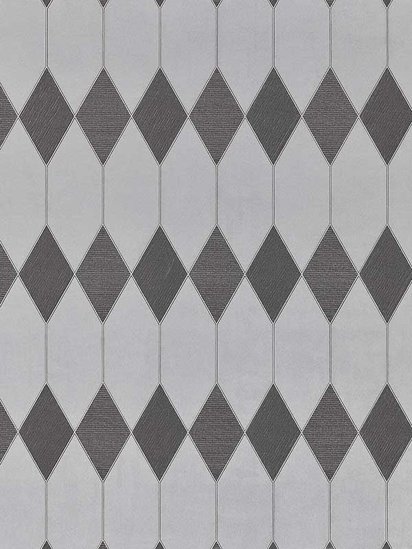 Scalamandre SC0001WP88460 Cadence Silver Wallpaper