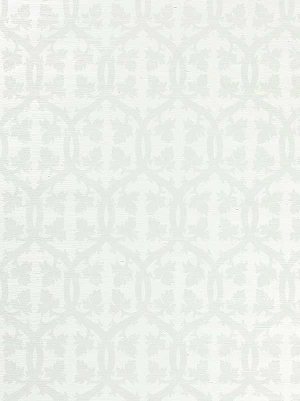 Scalamandre SC0002WP88379 Falk Manor House Sisal Pearl Wallpaper