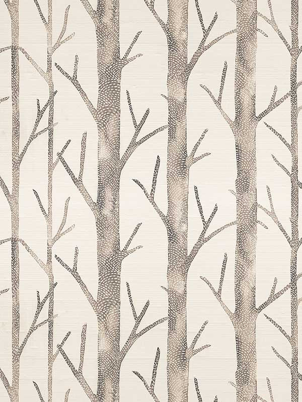 Scalamandre SC0002WP88444 Everett Silk Bark Wallpaper