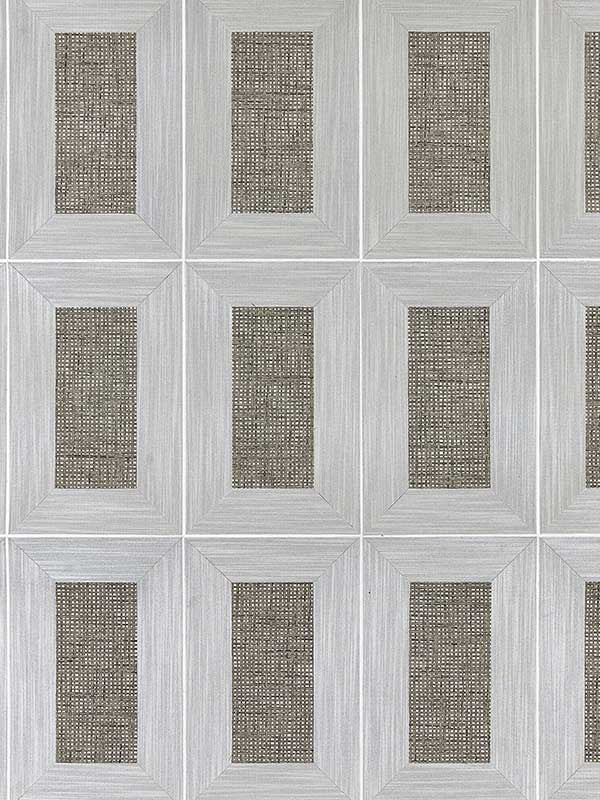 Scalamandre SC0002WP88474 Libro Woven Alloy Wallpaper