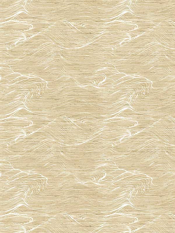 Scalamandre SC0003WP88454 Shikoku Straw Wallpaper