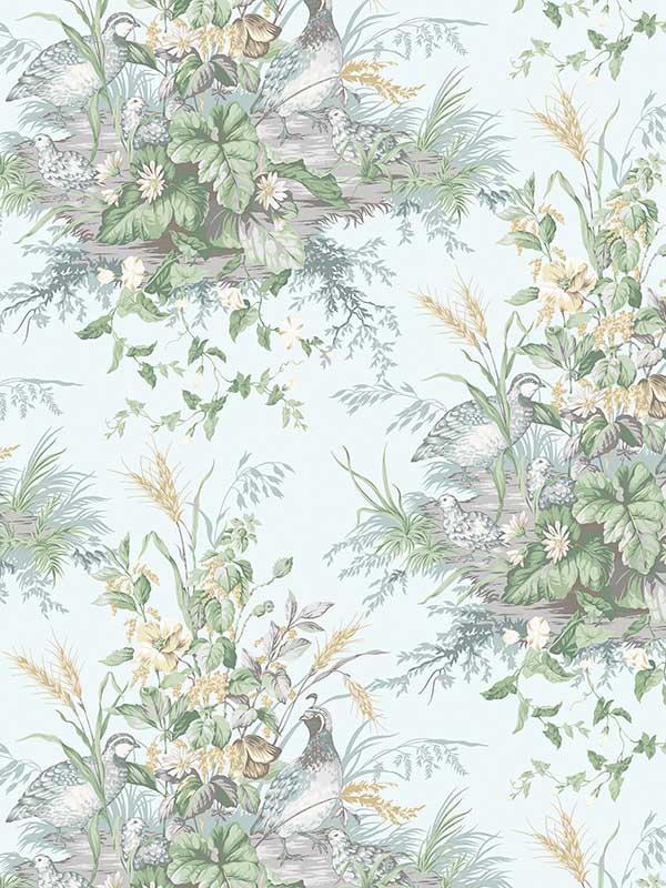 Scalamandre SC0004WP88434 Edwins Covey Woodlawn Wallpaper