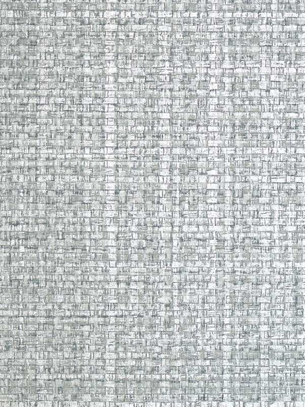 Scalamandre SC0004WP88443 Jute Blue Mica Wallpaper