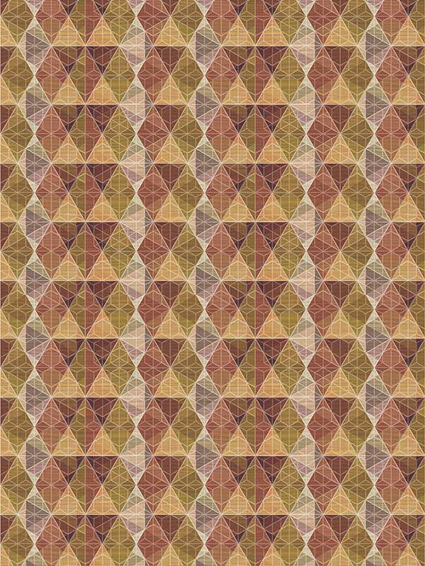 Scalamandre SC0004WP88453 Kobe Raisin Wallpaper