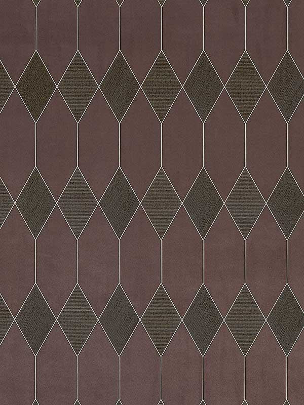 Scalamandre SC0005WP88460 Cadence Ganache Wallpaper