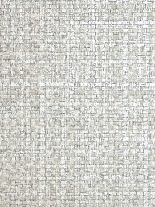 Scalamandre SC0008WP88443 Jute Silver Dollar Wallpaper