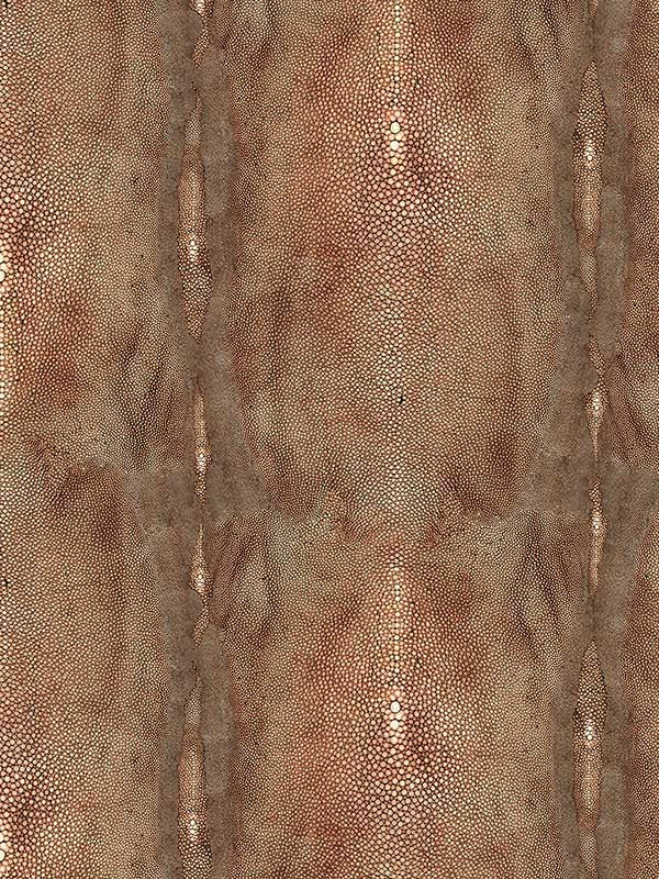 Scalamandre WH000013326 Precieux Cuivre Wallpaper