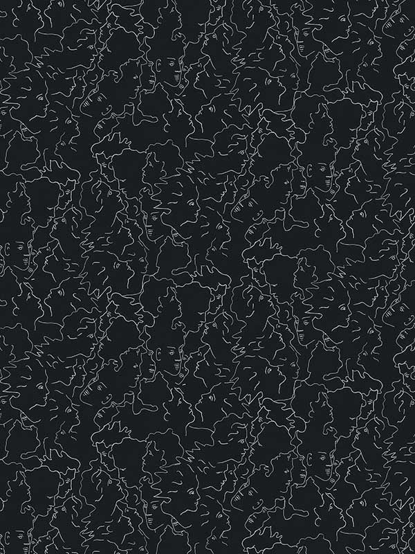 Scalamandre WH000036462 Ressemblance Ardoise Wallpaper