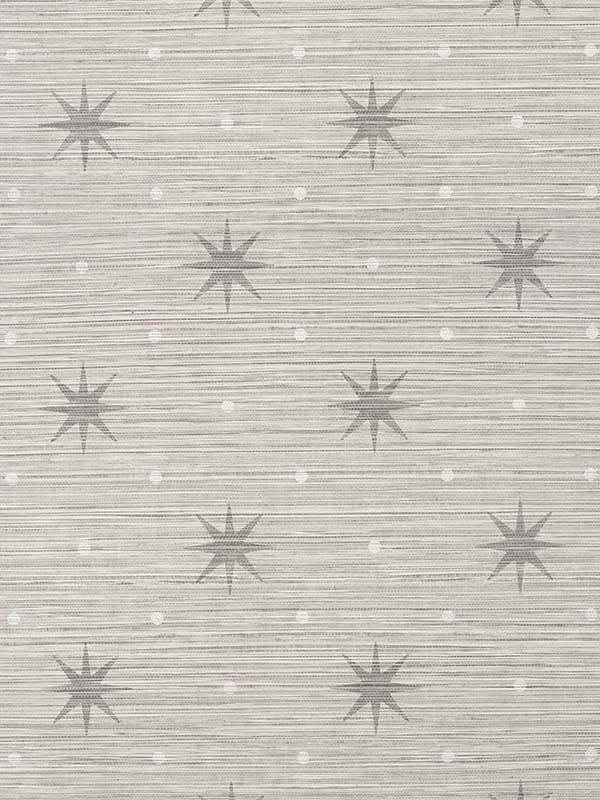 Scalamandre WHN000344002 Big Trixie Oyster Wallpaper