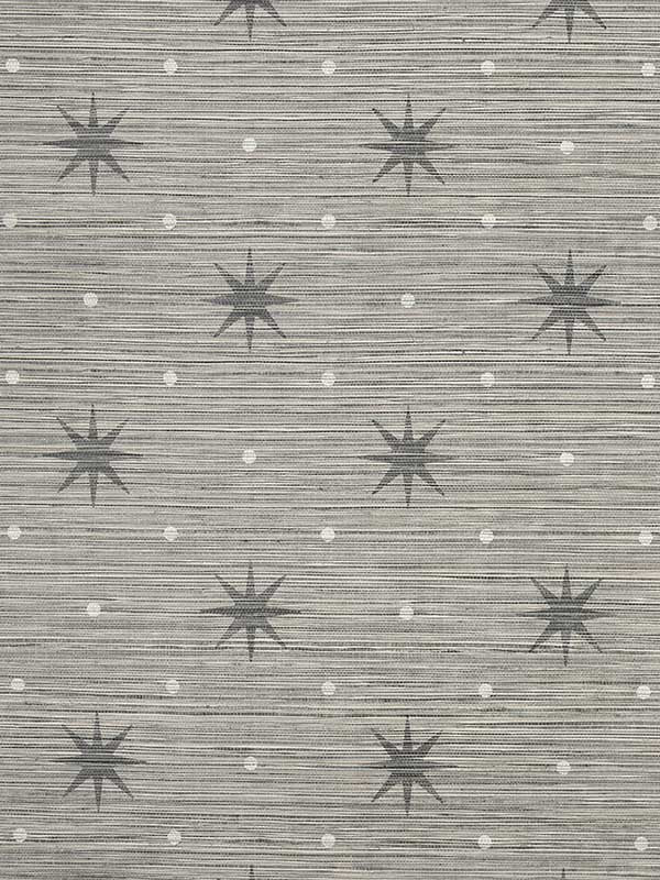Scalamandre WHN000444002 Big Trixie Grey Wallpaper