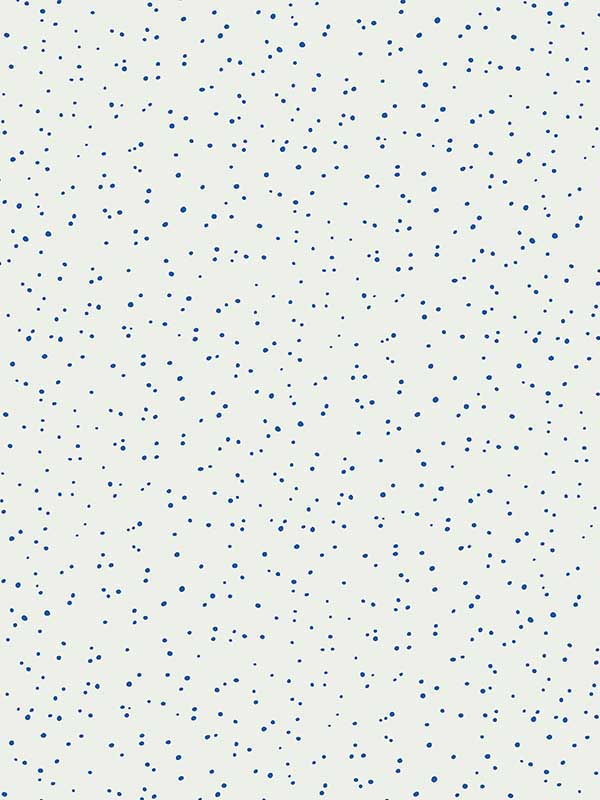 Scalamandre WHN000BP1008 Van Blue On White Wallpaper