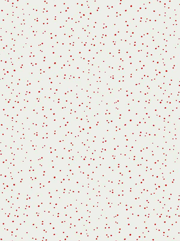 Scalamandre WHN000RP1008 Van Red On White Wallpaper