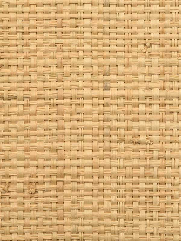 Scalamandre WHN00ABY0390 Hinson Madagascar Coarse Natural Wallpaper