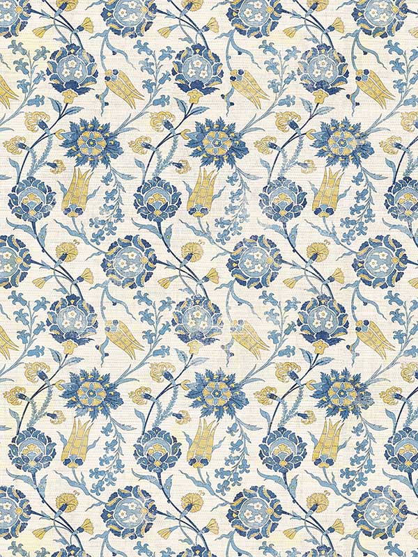 Scalamandre WNM0001BOUD Boudrum Floral Classic Wallpaper