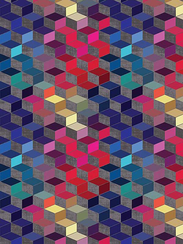 Scalamandre WNM0001MODE Modern Steps Summer Wallpaper