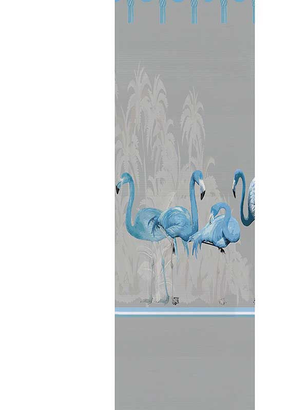 Scalamandre WNM0001PSLP Palm Springs Dyptich Beverley Left Panel Wallpaper